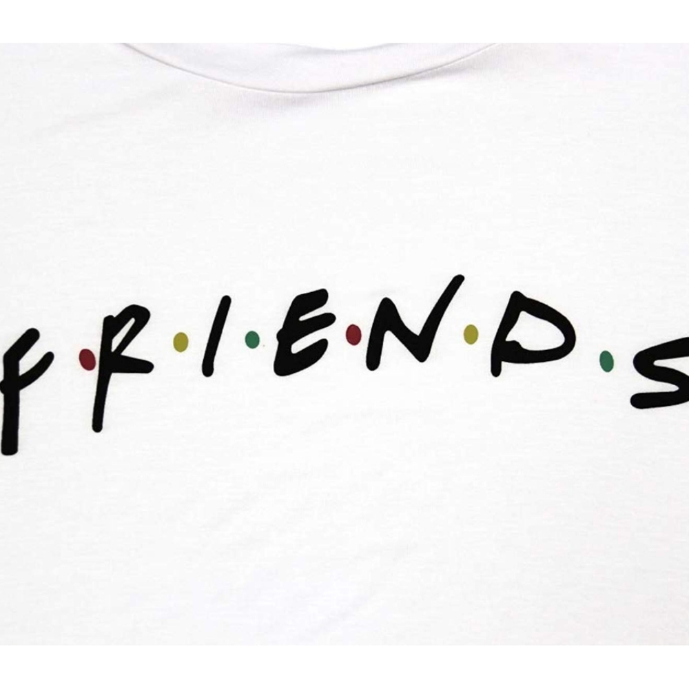 Plus size too! FRIENDS letter graphic tee shirt - Picture 5 of 6